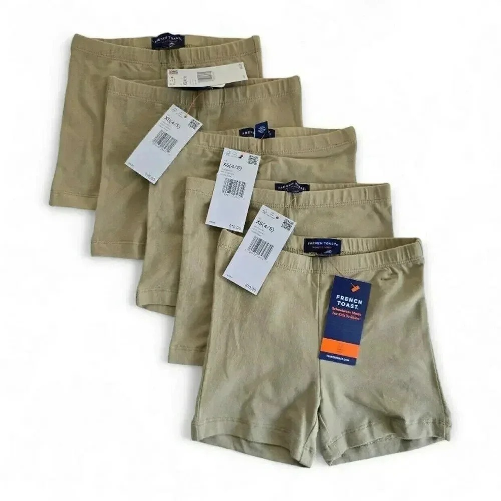 French Toast Kick Shorts | 4/5 NWT 5 Pack Back to School Uniform